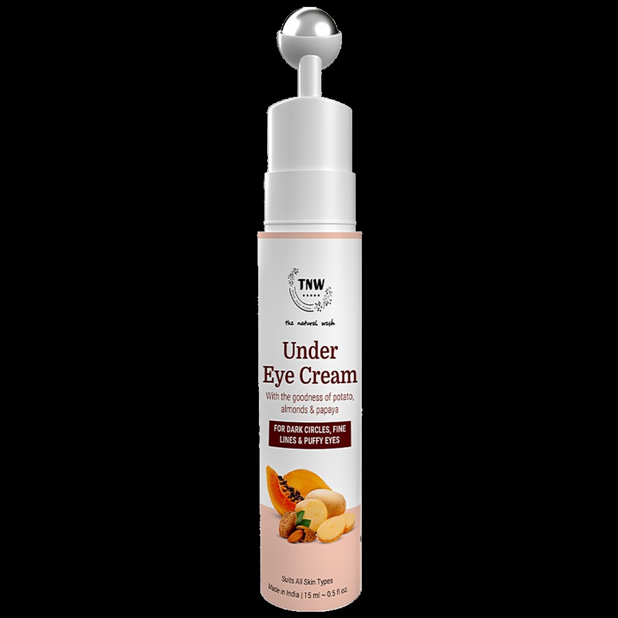 TNW-The Natural Wash Under Eye Cream Gel - For Reducing Dark Circles