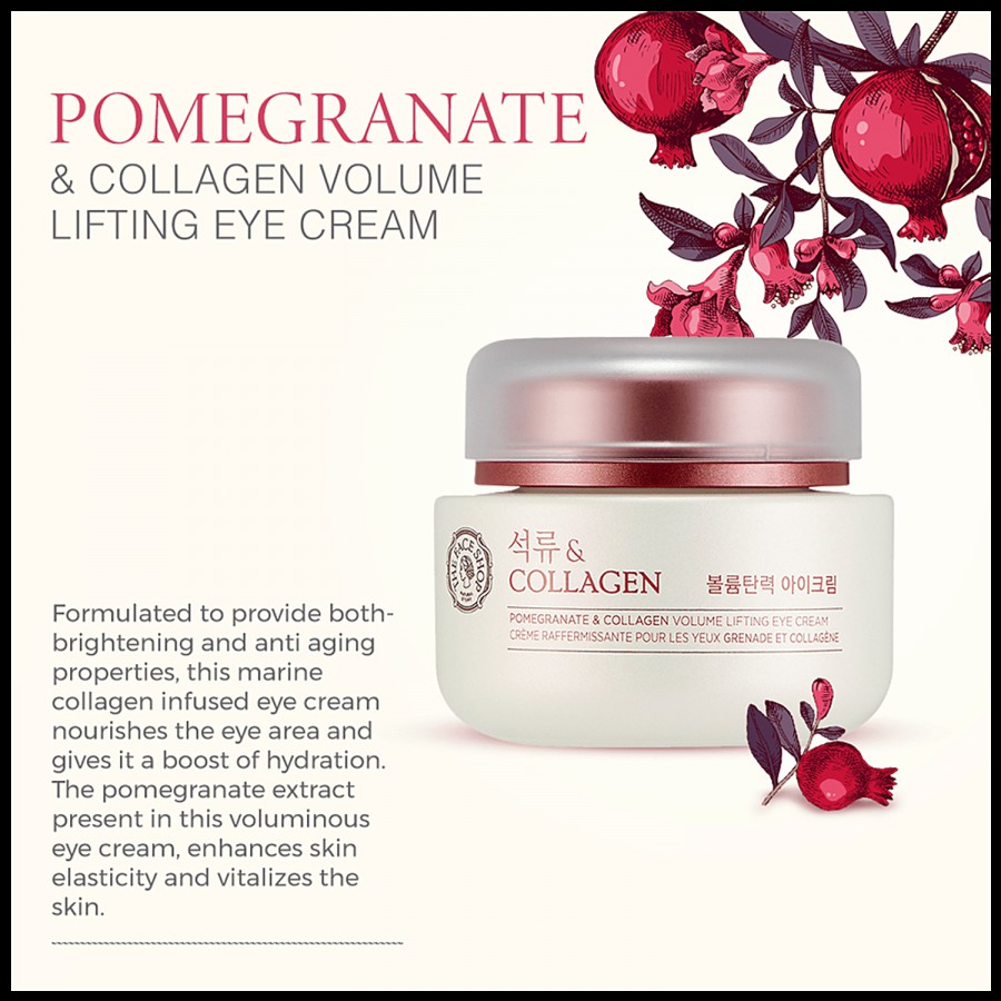 The Face Shop Pomegranate & Collagen Volume Lifting Eye Cream