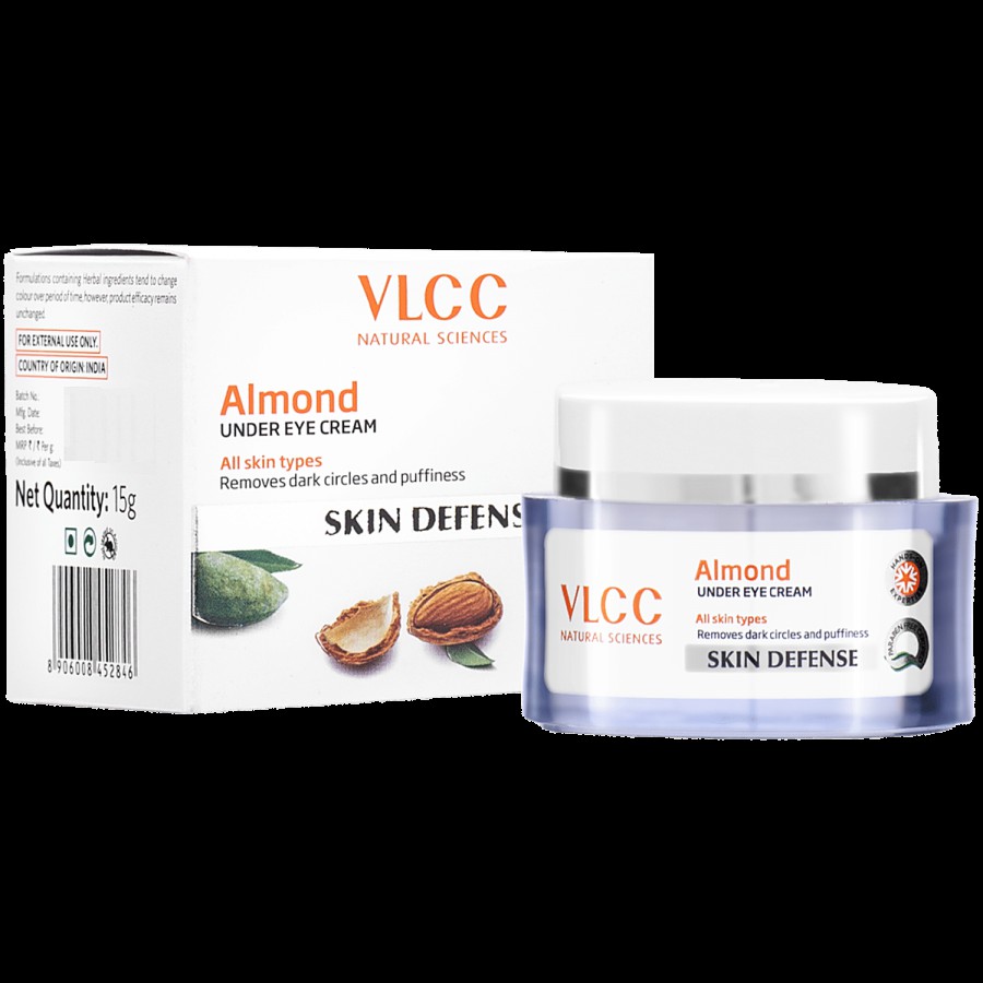 VLCC Almond Eye Cream For Dark Circles & Puffiness