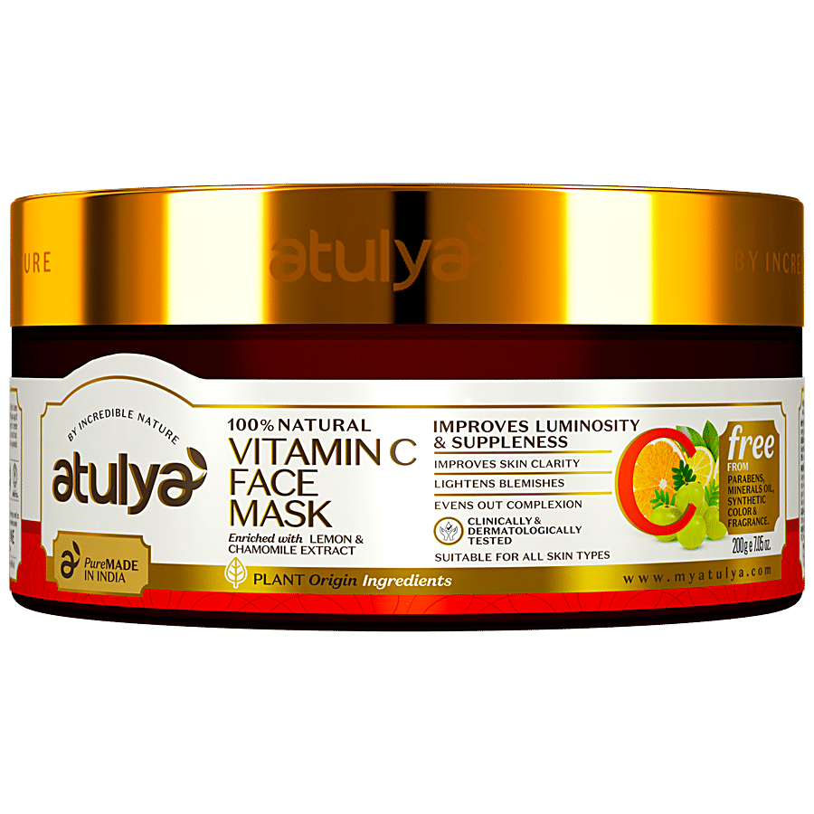 ATULYA Vitamin C Face Mask - With Lemon