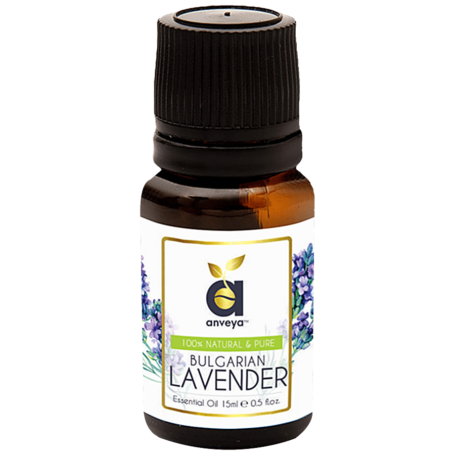 Anveya Bulgarian Lavender Essential Oil - 100% Natural