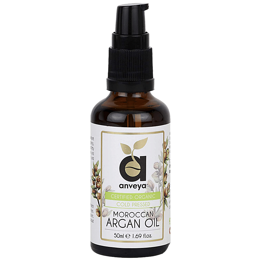 Anveya Moroccan Argan Oil - Cold-Pressed