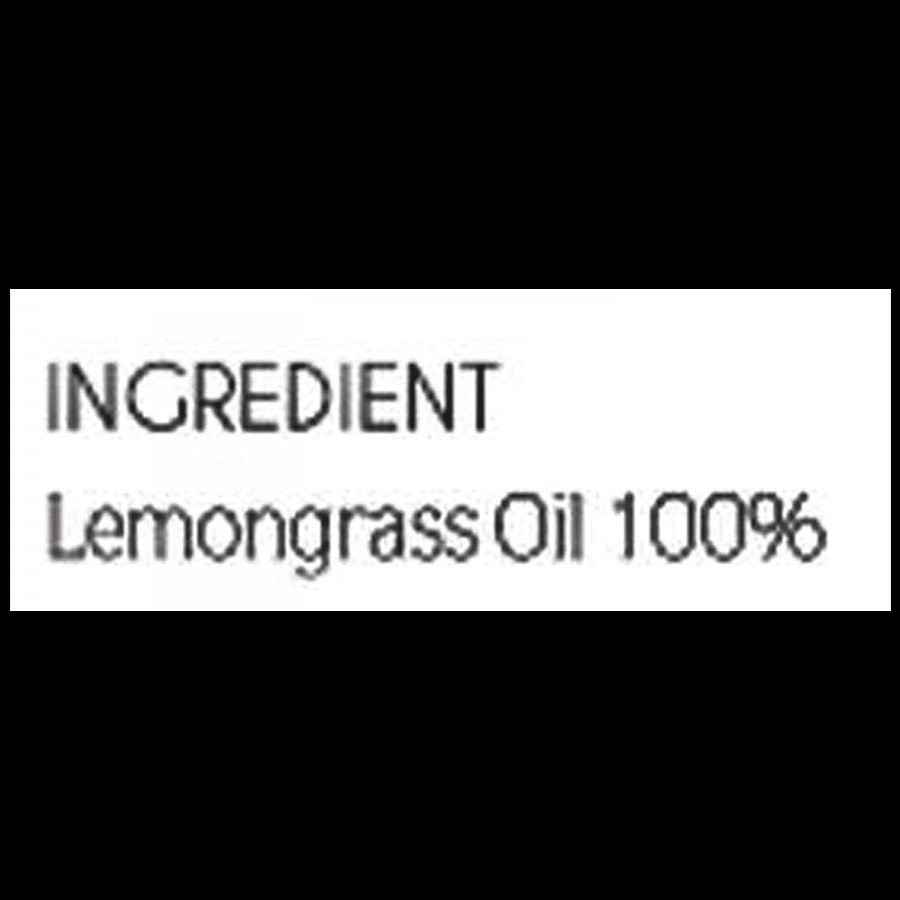 Anveya Lemongrass Essential Oil - 100% Natural