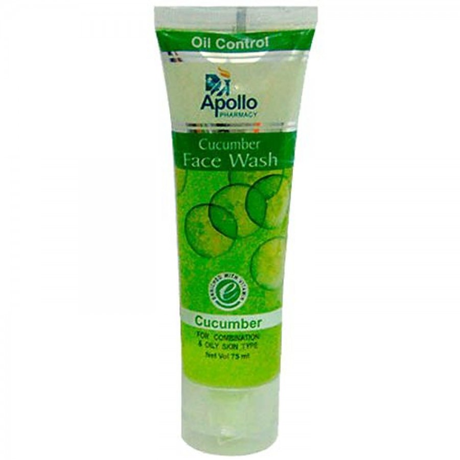 Apollo Pharmacy Face Wash - Cucumber