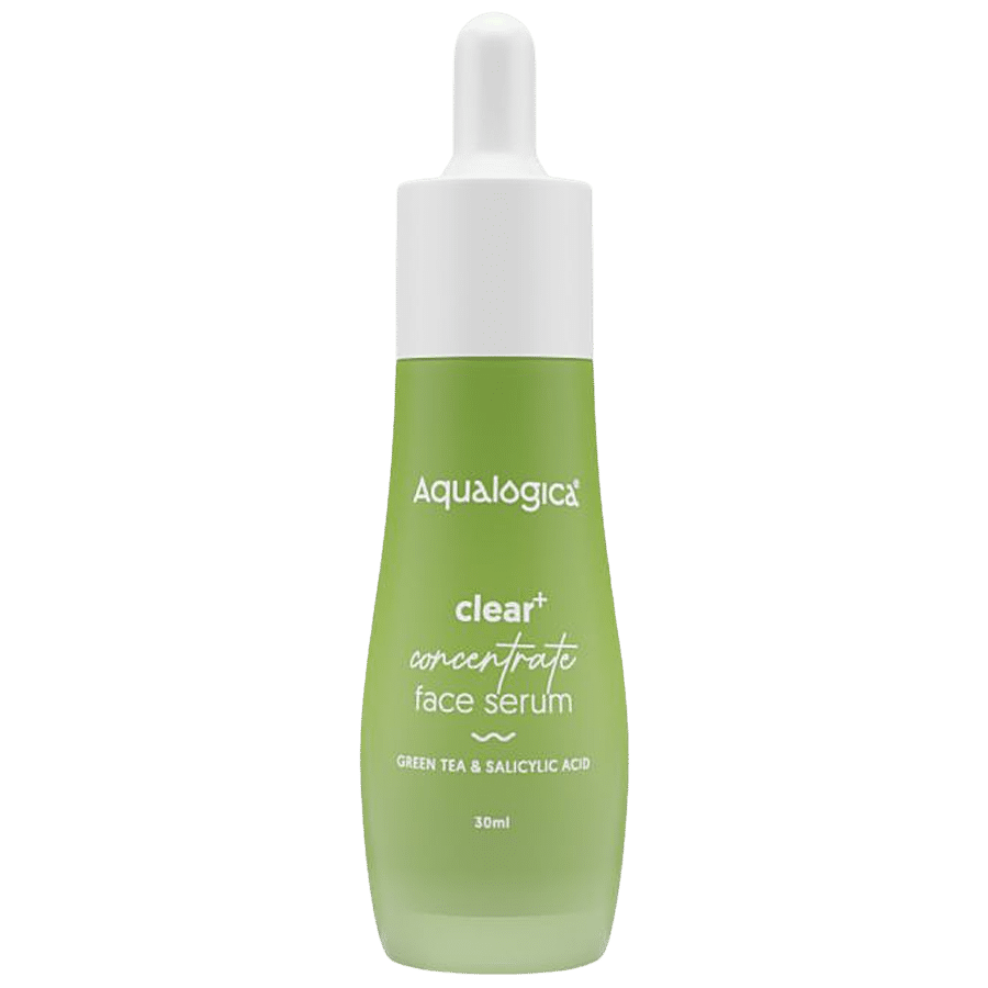 Aqualogica Clear+ Concentrate Face Serum - Green Tea & Salicylic Acid