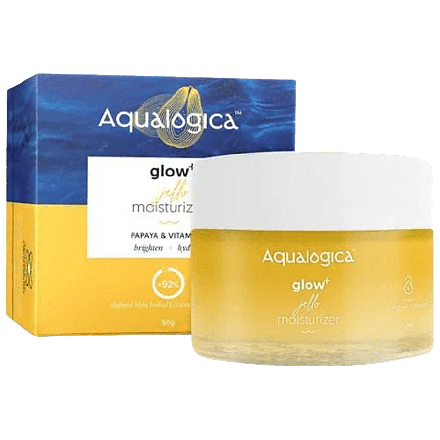 Aqualogica Glow+ Jello Moisturiser - Vitamin C & Papaya