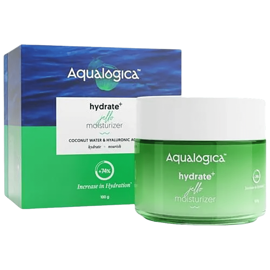 Aqualogica Hydrate+ Gel Moisturiser - Coconut Water & Hyaluronic Acid