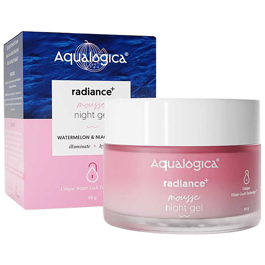 Aqualogica Mousse Night Gel - Watermelon & Niacinamide