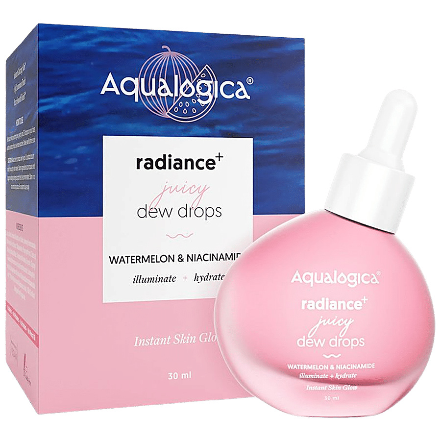 Aqualogica Radiance+ Juicy Dew Drops - Watermelon & Niacinamide