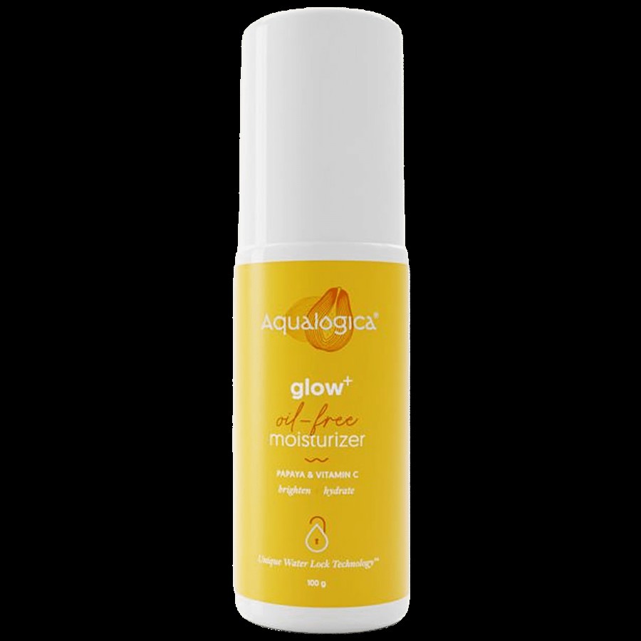 Aqualogica Glow+ Oil free Moisturiser - Papaya & Vitamin C