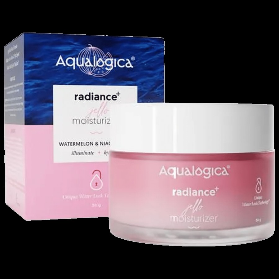 Aqualogica Radiance+ Jello Moisturizer - Watermelon & Niacinamide