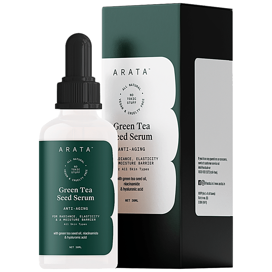 Arata Green Tea Seed Serum - Radiance & Enhanced Elasticity