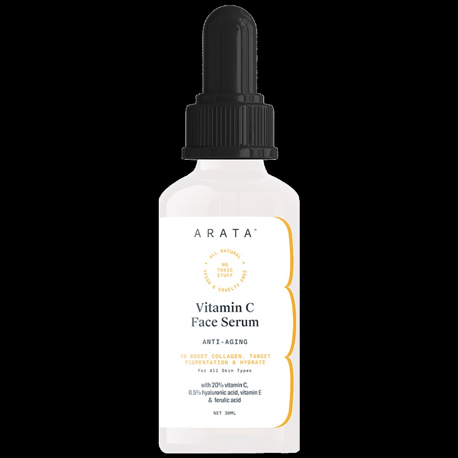 Arata Vitamin C Face Serum - For Glowing Skin