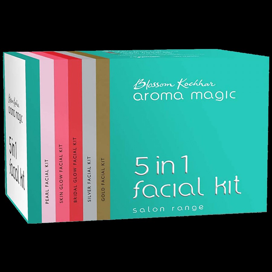 Aroma Magic  Salon Range 5 in 1 Facial Kit - Enhances the Skin Glow