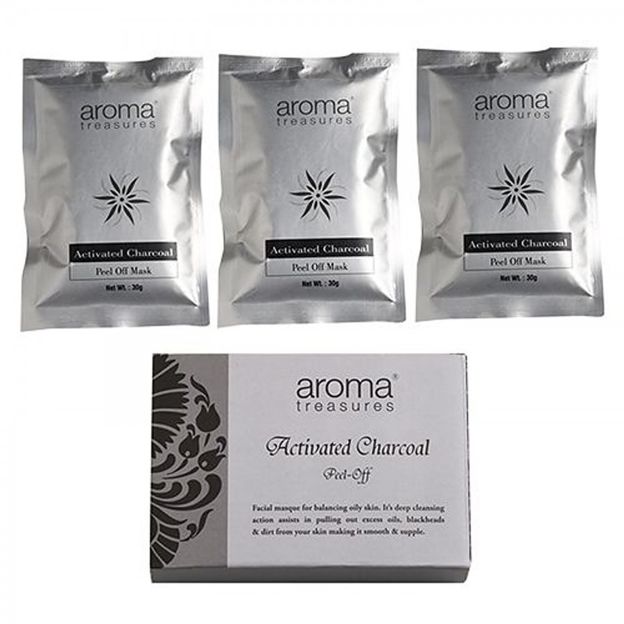 Aroma Treasures Activated Charcoal Peel-Off Mask