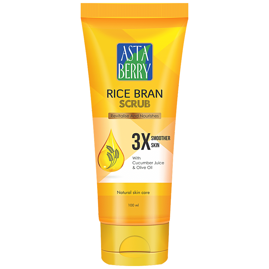 Astaberry Rice Bran Scrub