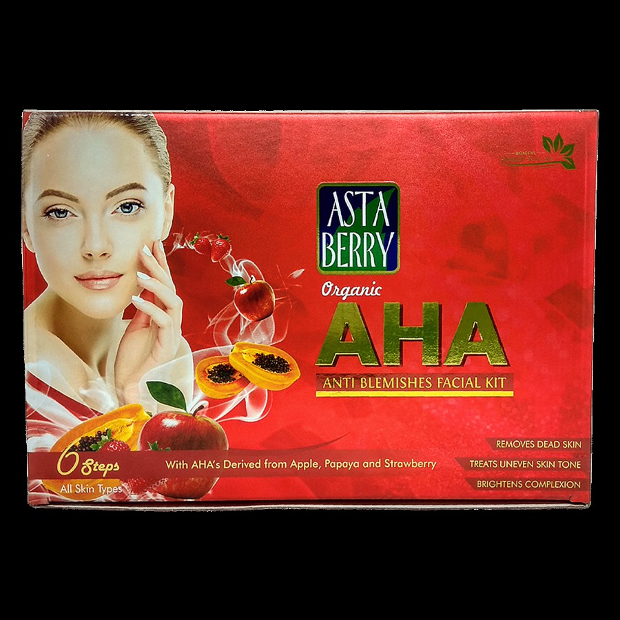 Astaberry AHA Facial Kit - 6 Steps