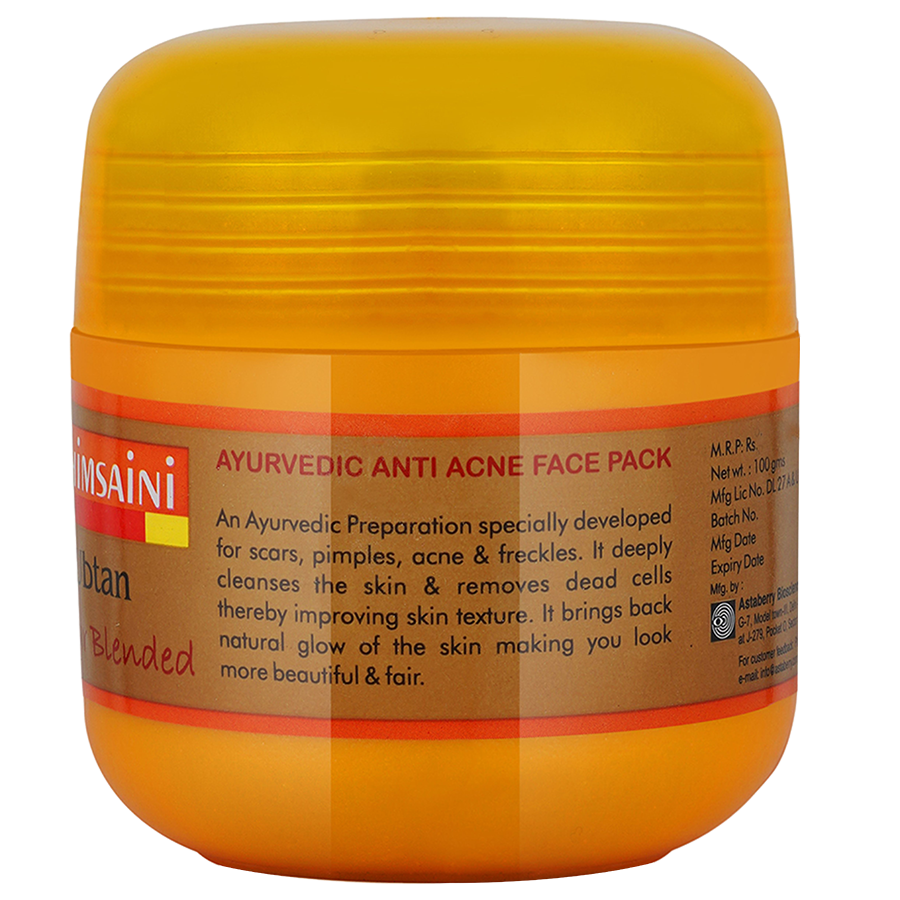 Astaberry Bhimsaini Ubtan - Kesar Blended Scrub