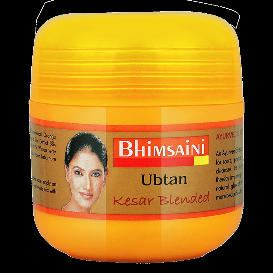 Astaberry Bhimsaini Ubtan - Kesar Blended Scrub