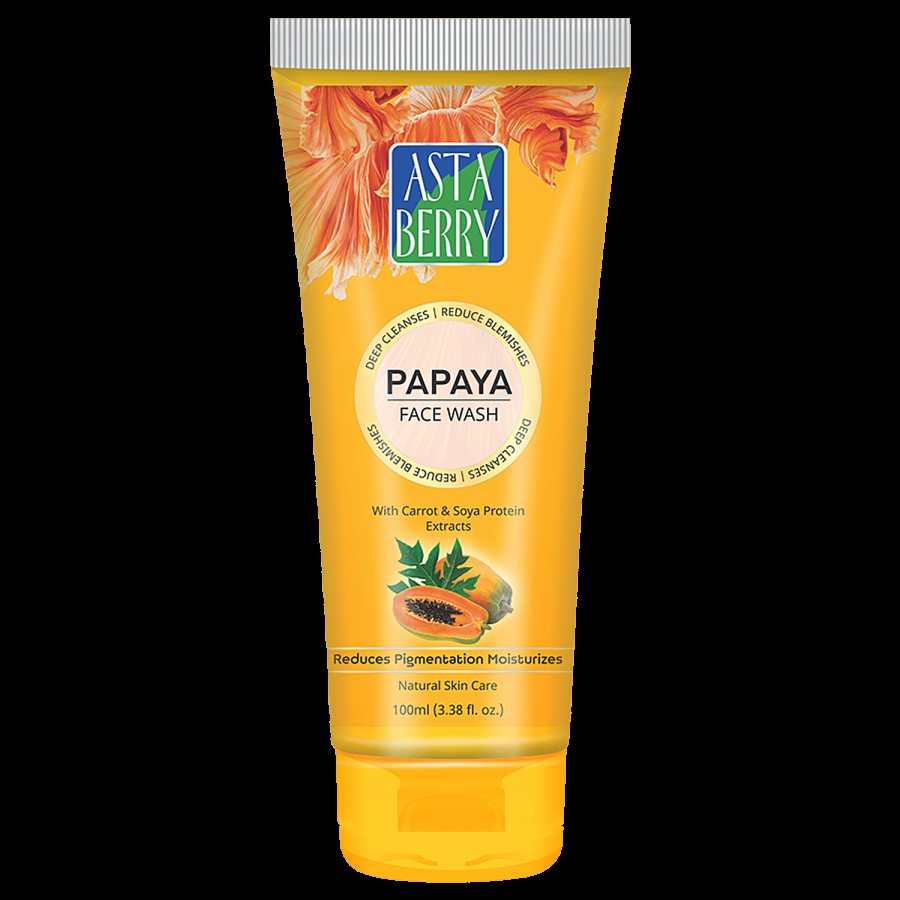 Astaberry Papaya Face Wash