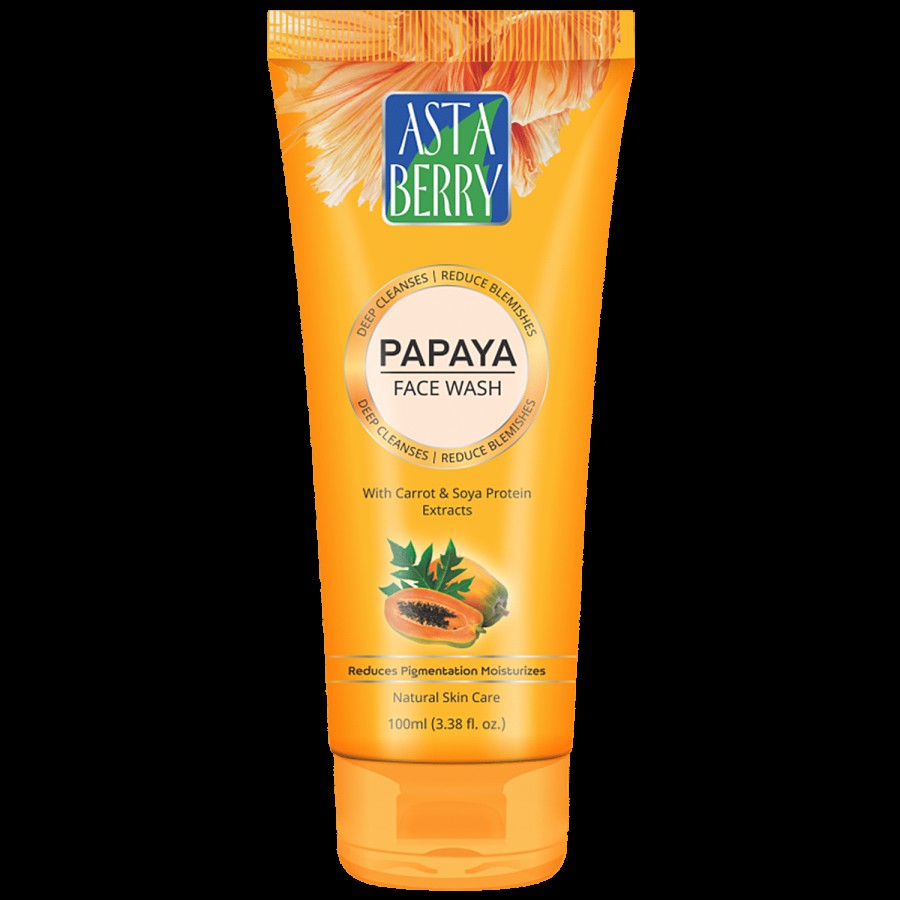 Astaberry Papaya Face Wash