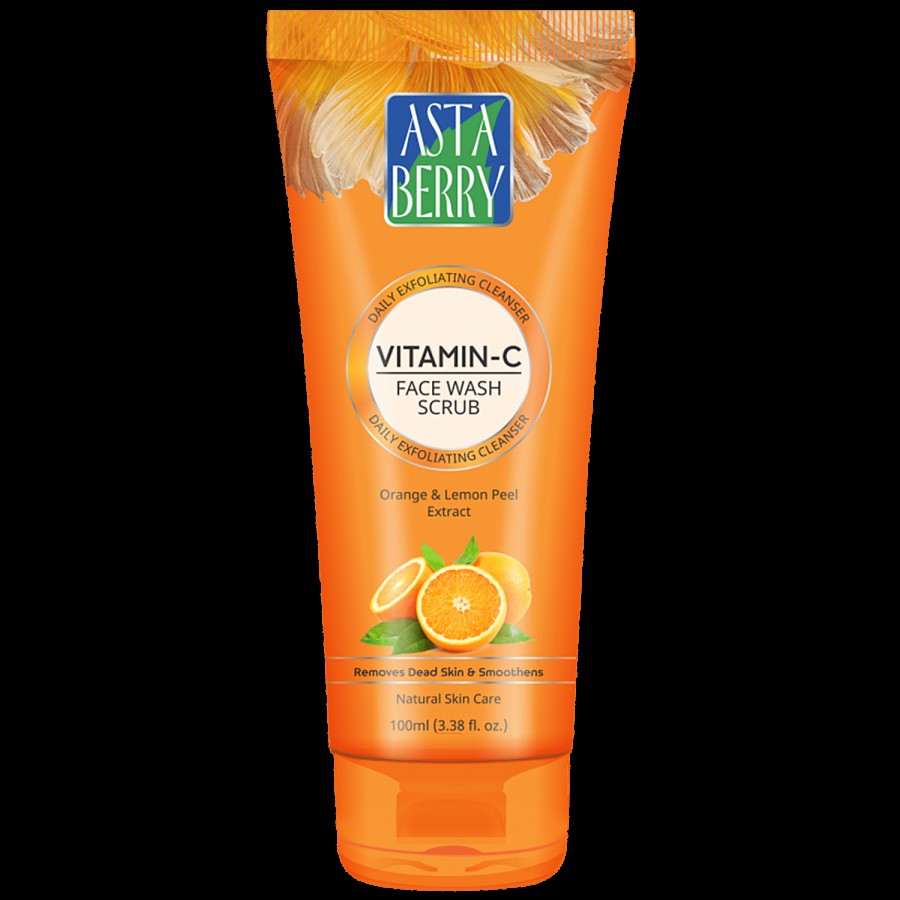 Astaberry Vitamin C Face Wash Scrub