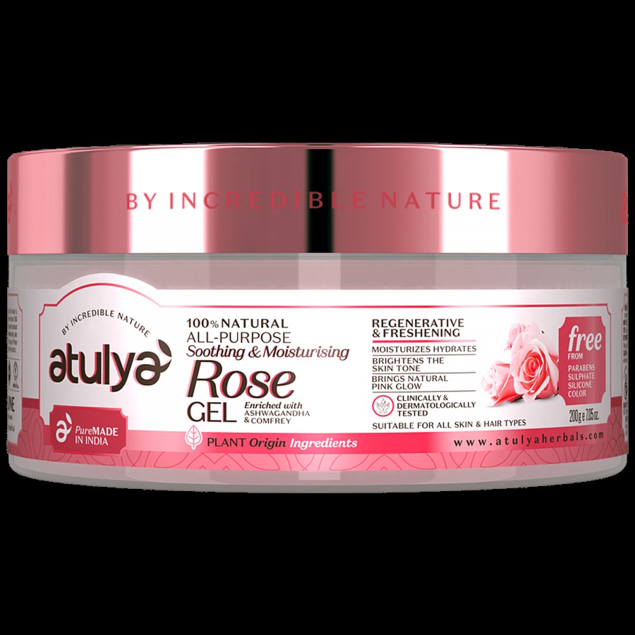 Atulya Rose Gel - With Ashwagandha