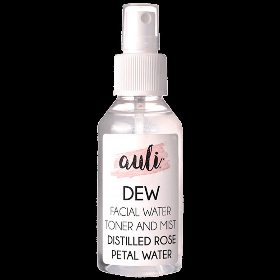 Auli Dew Facial Water Toner & Mist - Refreshing