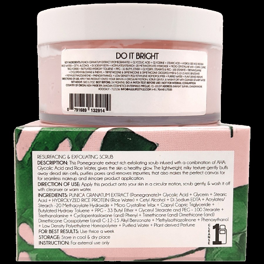 Auli Do It Bright Resurfacing & Exfoliating Scrub - Removes Impurities