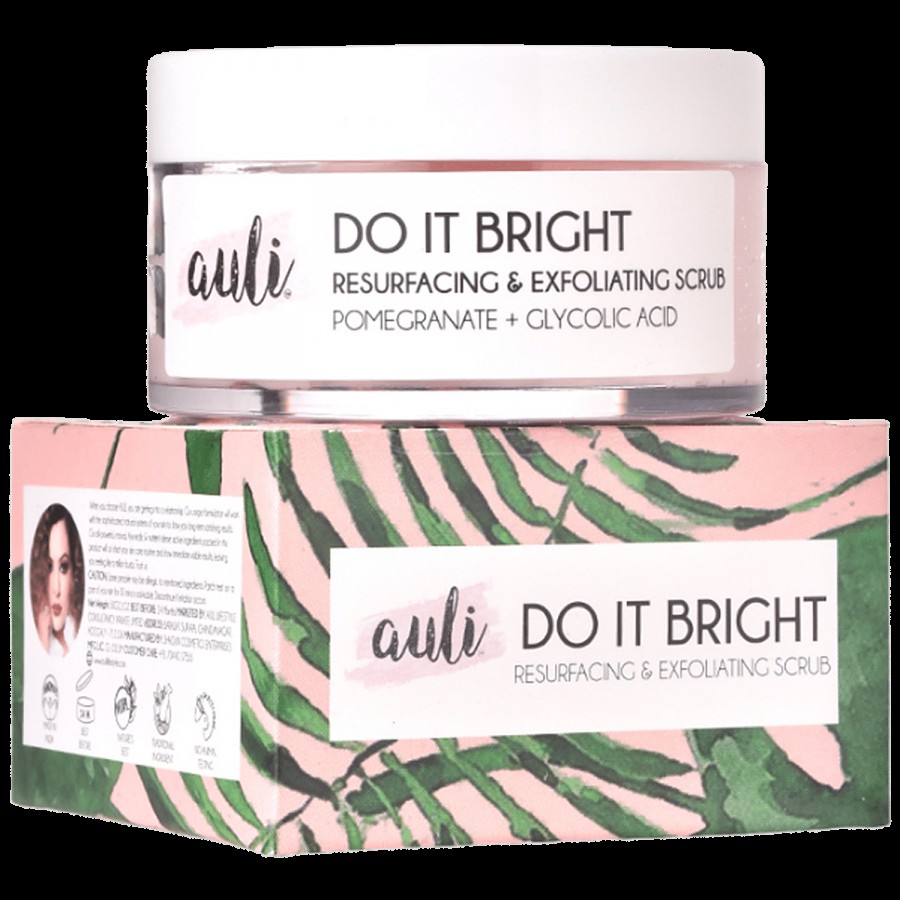 Auli Do It Bright Resurfacing & Exfoliating Scrub - Removes Impurities