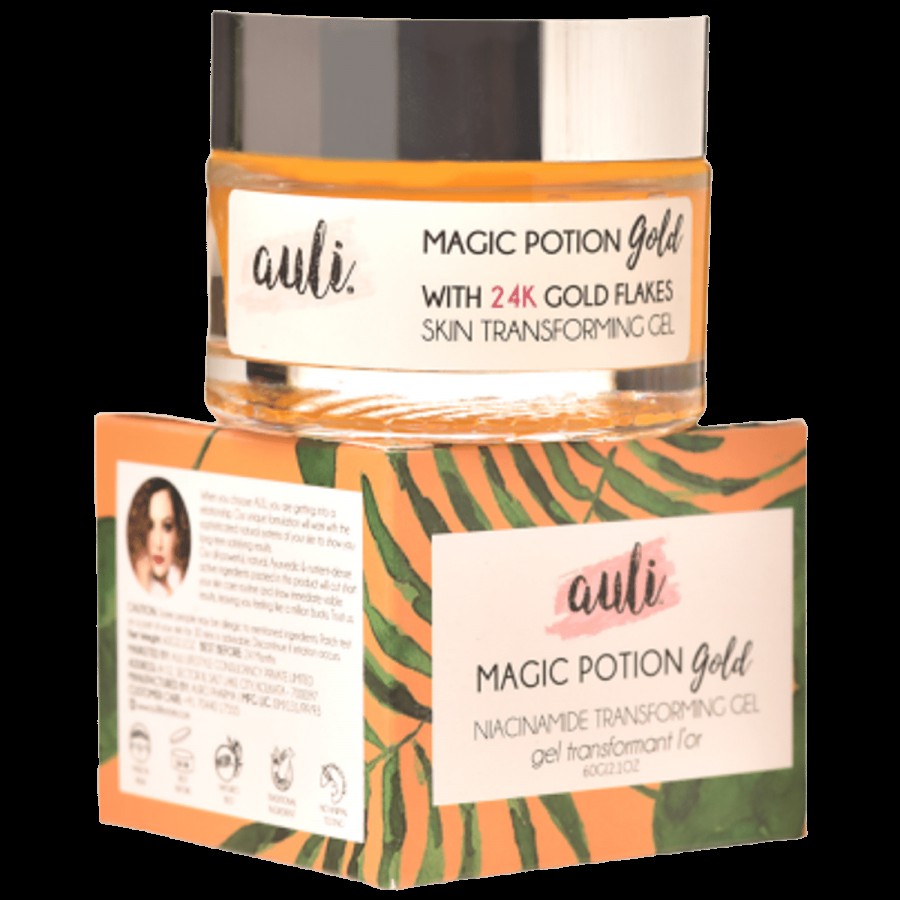 Auli Magic Potion Gold Niacinamide Transforming Gel - Non-Sticky