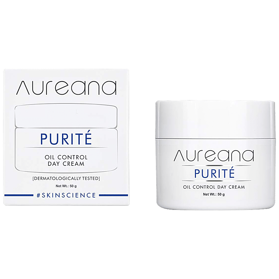 Aureana Oil Control Day Cream - Provides Smooth