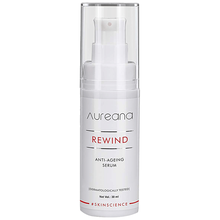 Aureana Rewind Anti-Ageing Serum - Reduces Dark Spots & Under-Eye Bags