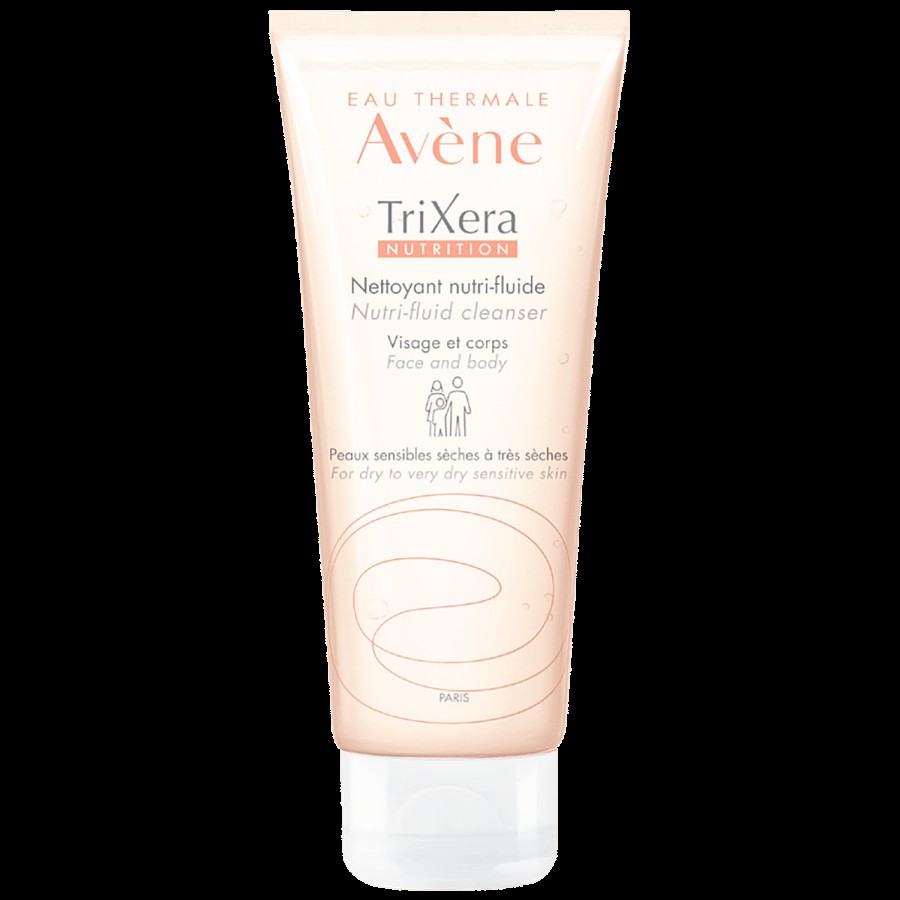 Avene Trixera Nutrition Nutrifluid Cleanser