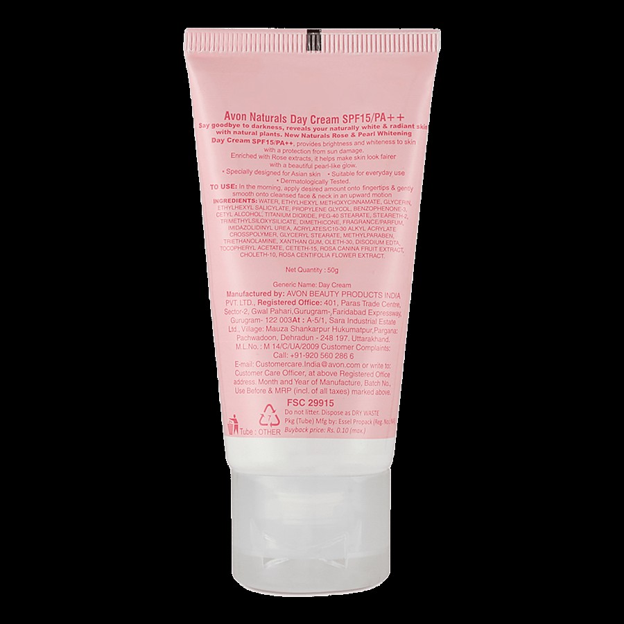 Avon Naturals - Rose & Pearls Day Cream