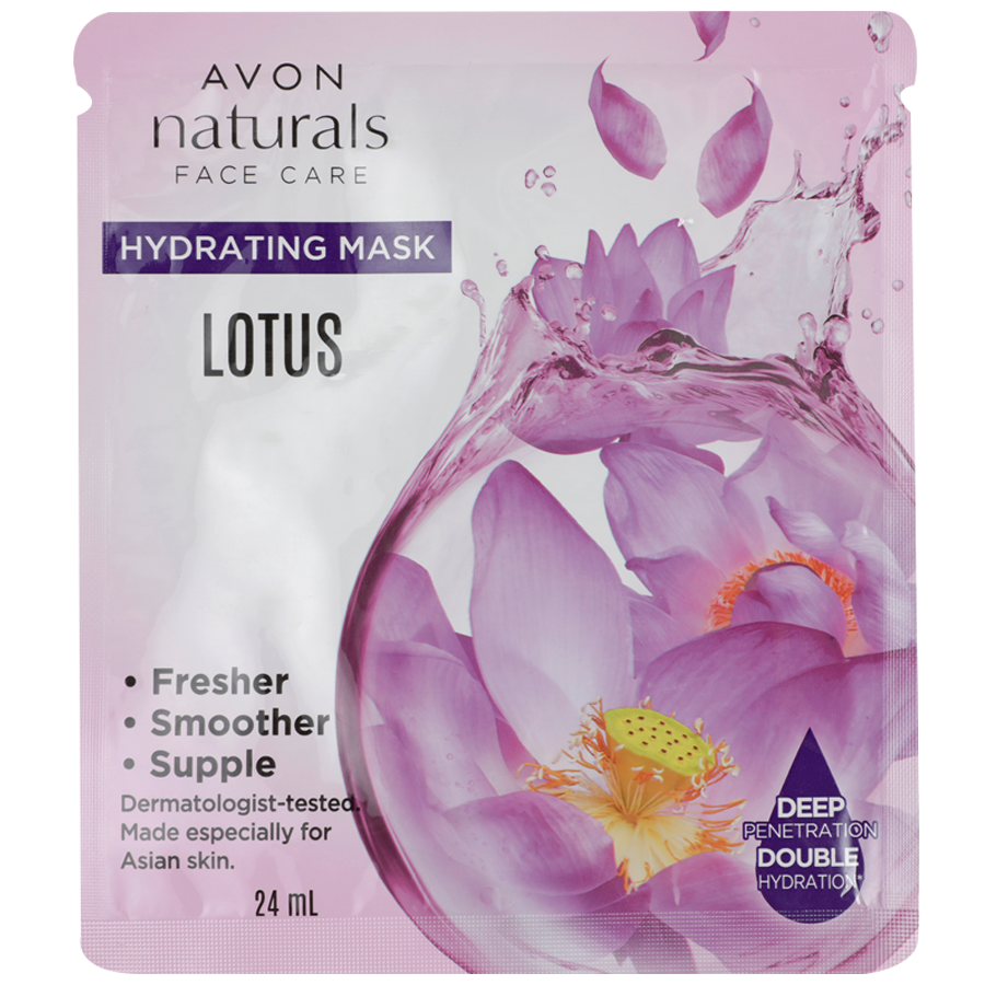 Avon Naturals Face Care Hydrating Mask - Lotus