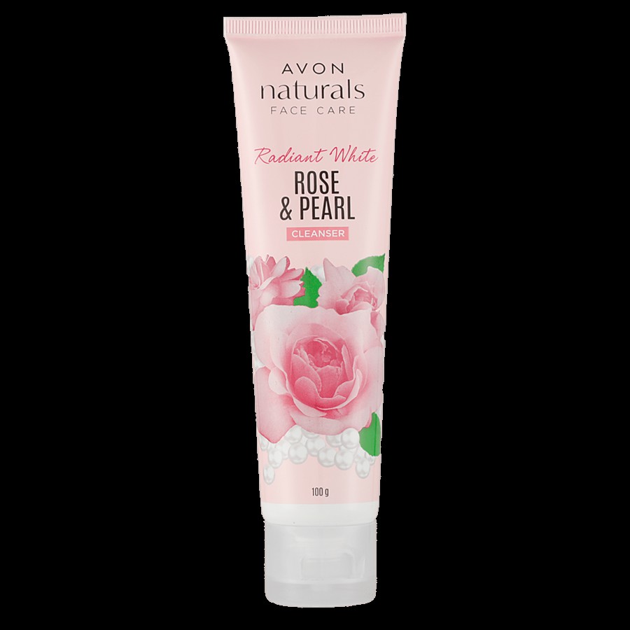 Avon Radiant White Rose & Pearl Cleanser