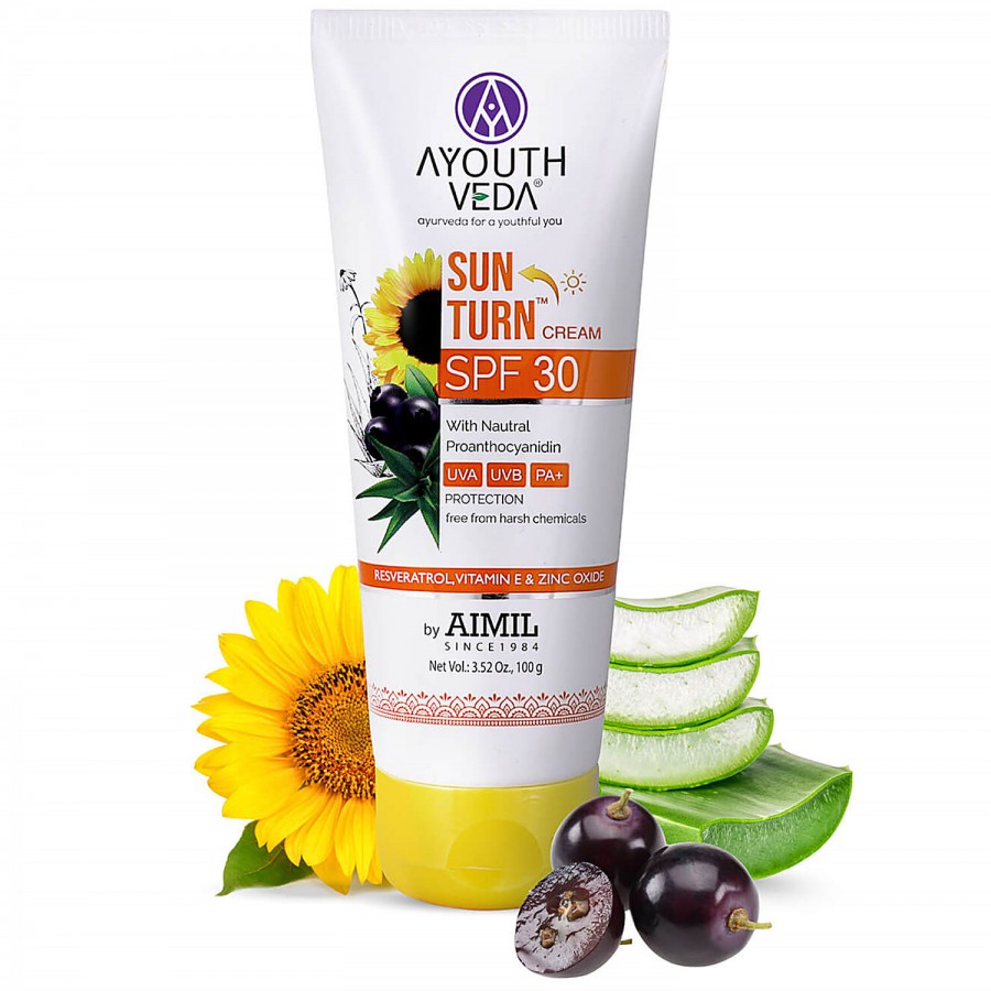 Ayouthveda Sun Turn Cream - SPF 30