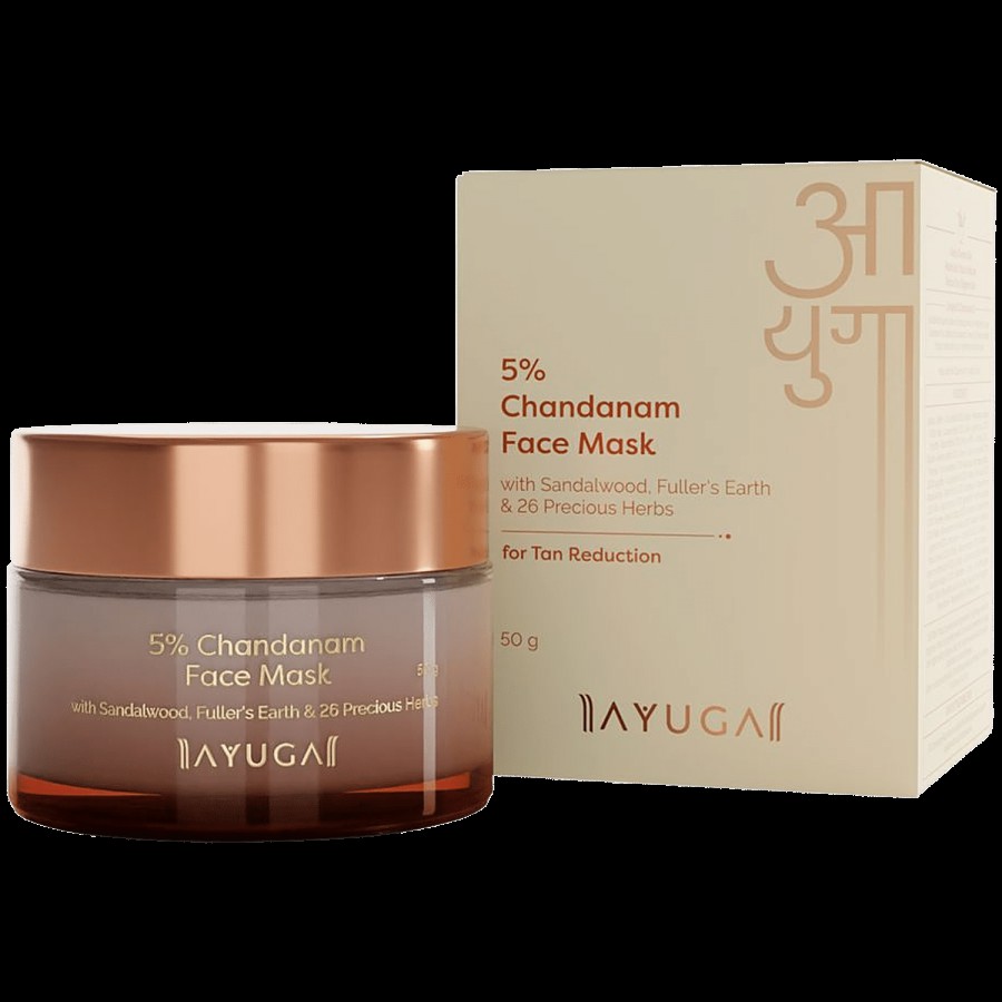 Ayuga 5% Chandanam Face Mask With Sandalwood