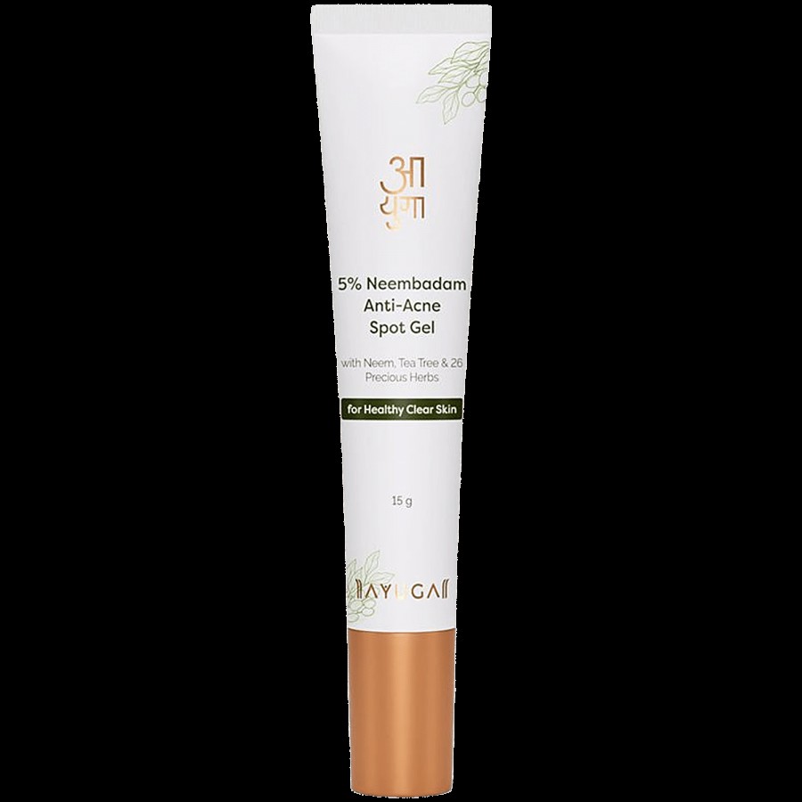 Ayuga 5% Neembadam Anti-Acne Spot Gel With Neem & Tea Tree Face Cream