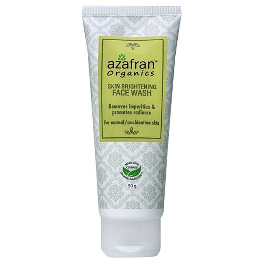 Azafran Skin Brightening Face Wash - For Normal/Combination Skin