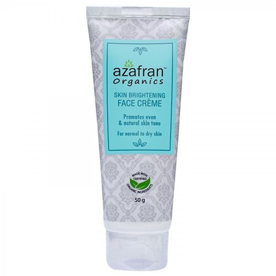 Azafran Skin Brightening Face Crème - For Normal to Dry Skin