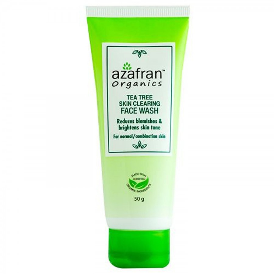 Azafran Skin Clearing Face Wash - Tea Tree