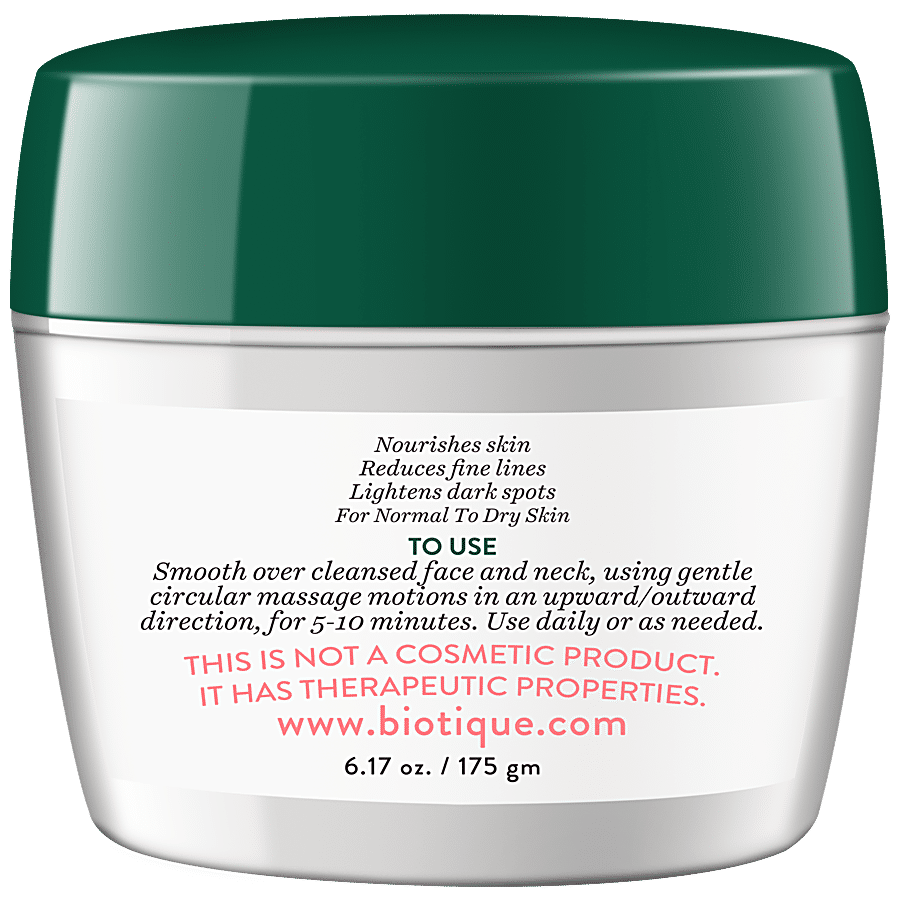 BIOTIQUE Anti-Ageing Face Massage Cream - Quince Seed