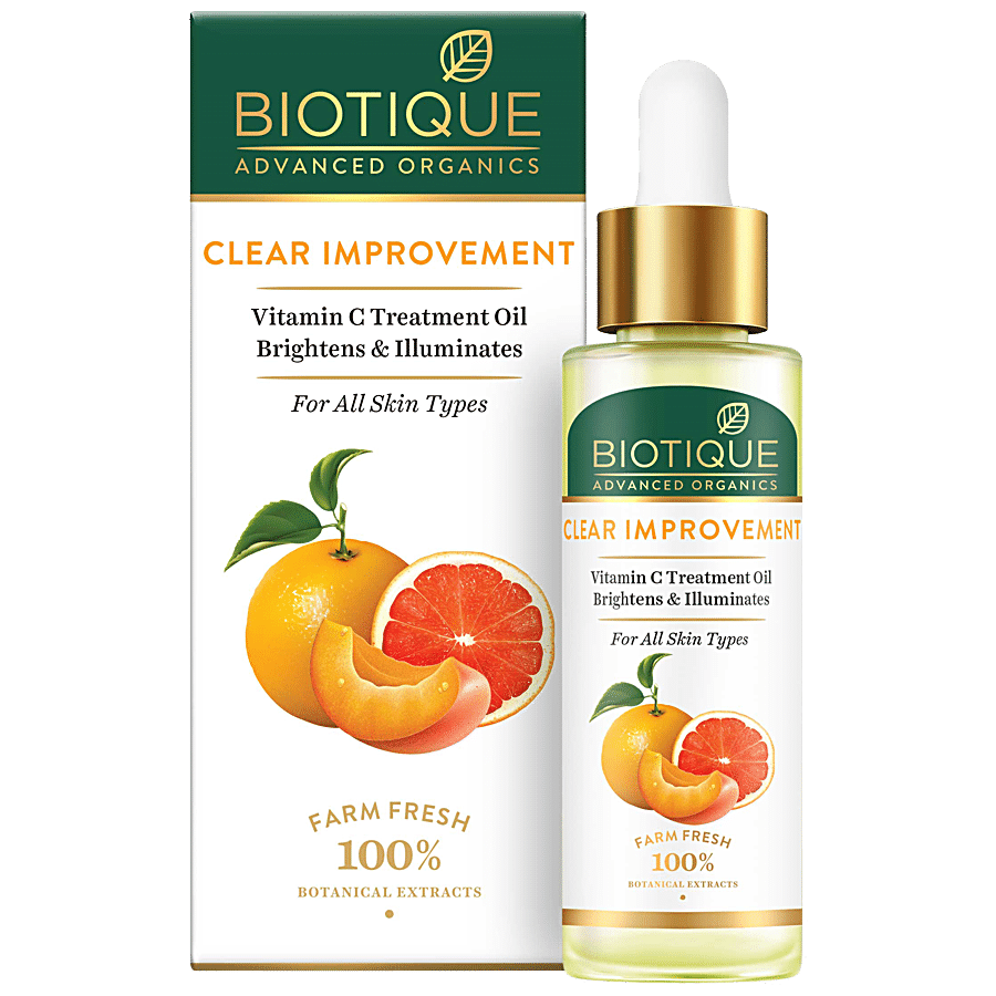 BIOTIQUE Clear Improvement - Vitamin C Treatment Oil