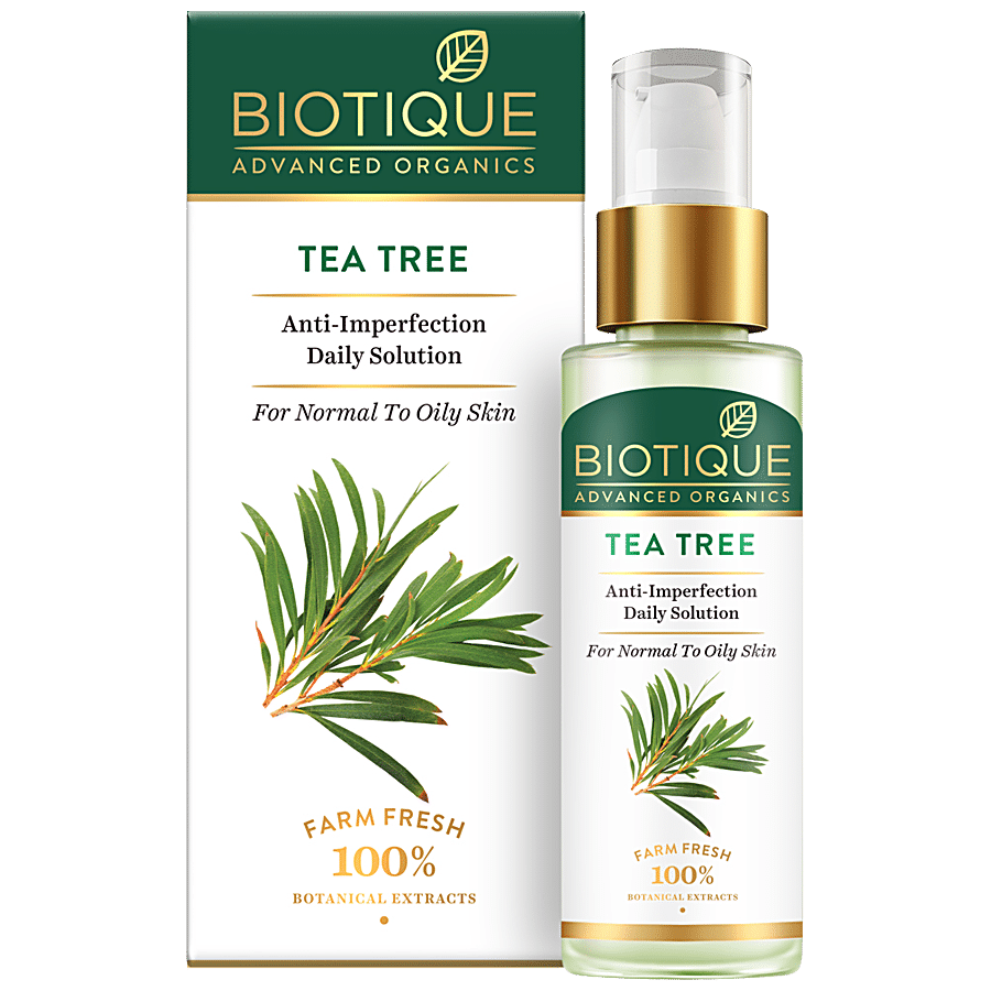 BIOTIQUE Tea Tree Anti Imperfection Daily Solution