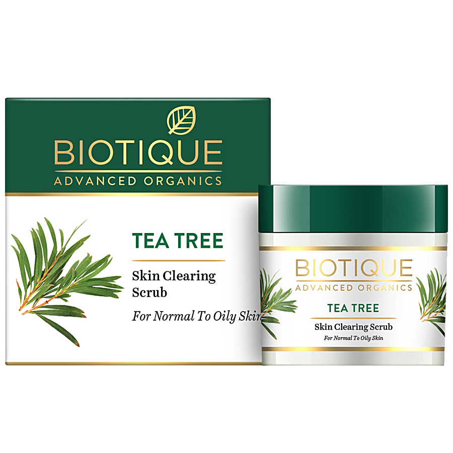 BIOTIQUE Tea Tree Skin Clearing Scrub