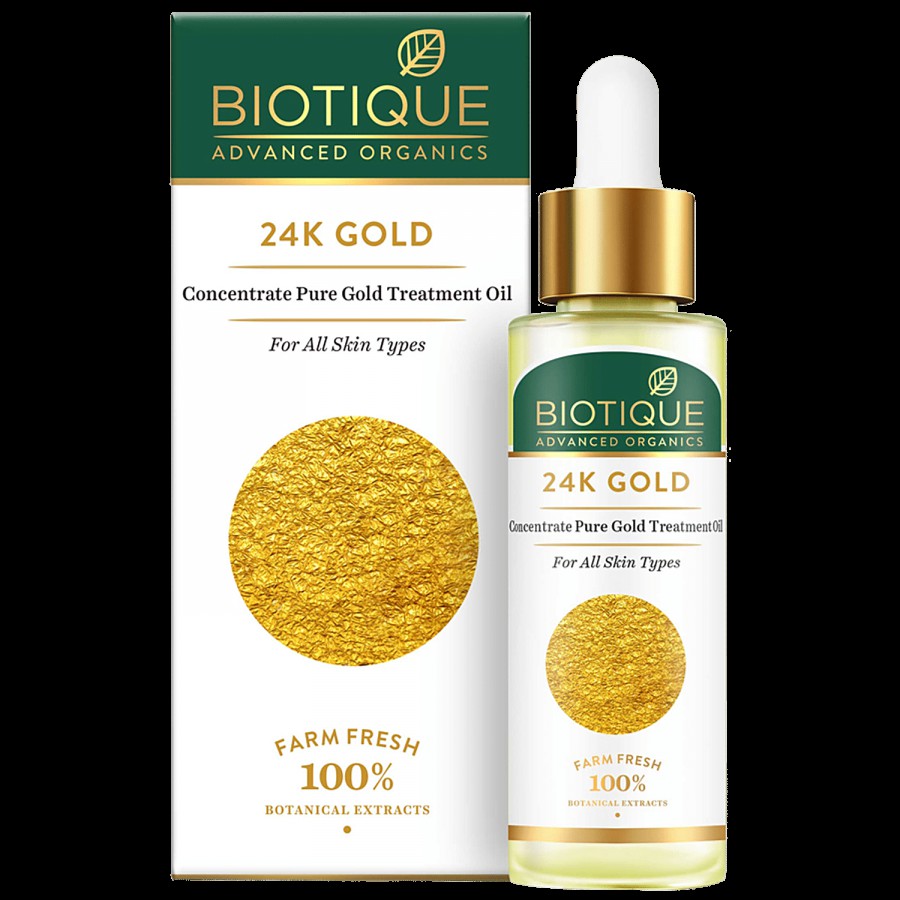 BIOTIQUE 24K Gold - Concentrate Pure Gold Treatment Oil