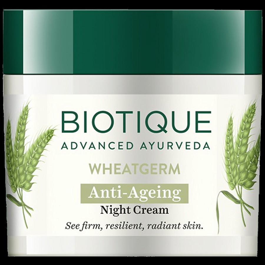 BIOTIQUE Anti-Ageing Night Cream - Wheat Germ