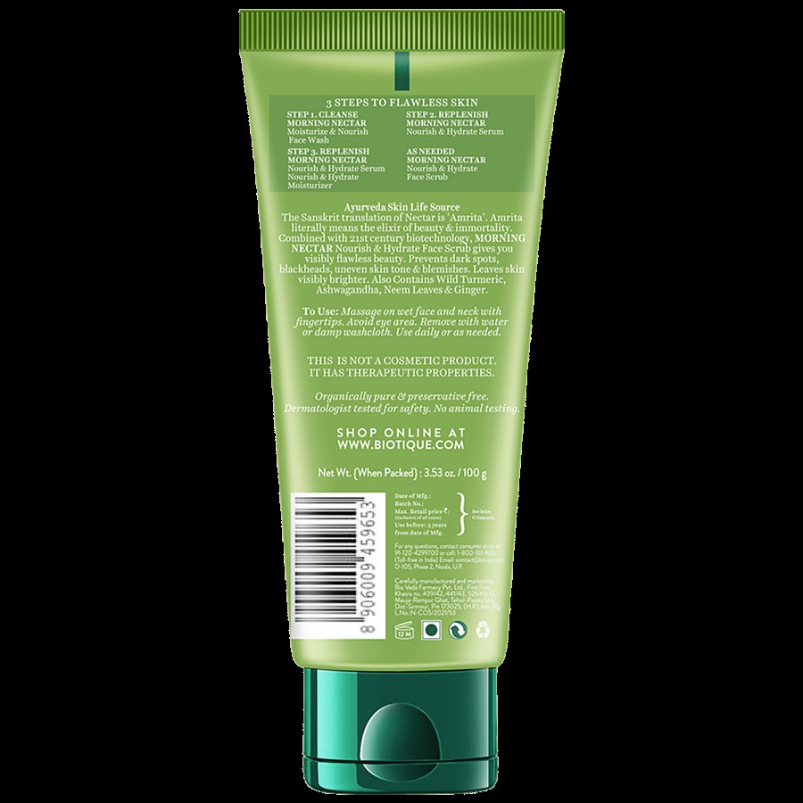 BIOTIQUE Bio Morning Nector Scrub